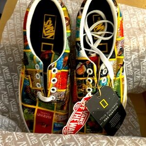 Brand NWT Vans National Geographic tennies. Unisex!!!